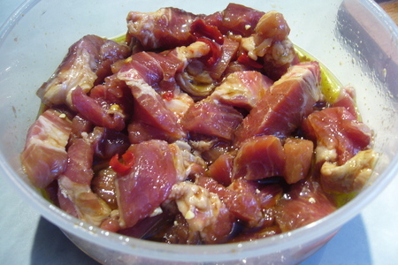 Свинина с овощами в азиатском стиле: шаг 1