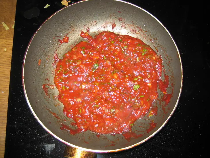 Мясные корзиночки: шаг 2