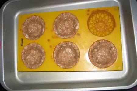 Мясные корзиночки: шаг 4