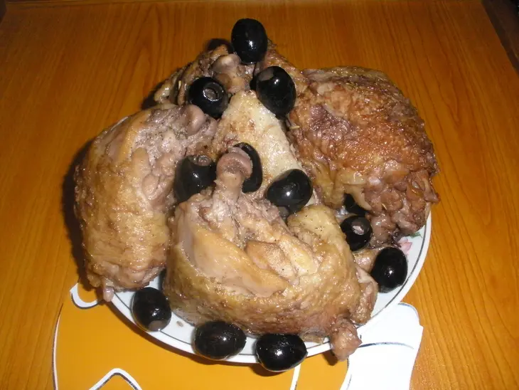 "курочка в вине": шаг 1