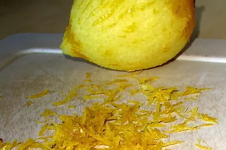 Лимонный крамбл с имбирем и изюмом: шаг 2