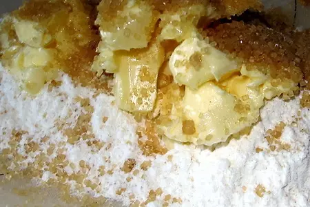 Лимонный крамбл с имбирем и изюмом: шаг 9