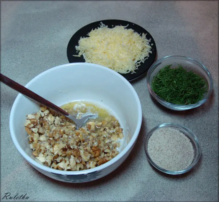 Филе свинины с ореховой крошкой и розмарином.: шаг 5