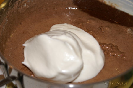 Шоколадно-гречневый торт с карамельно-цитрусовым кремом: шаг 3
