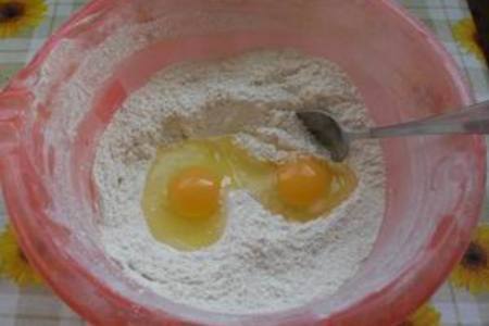 Пирожки с рисом и яйцом: шаг 5