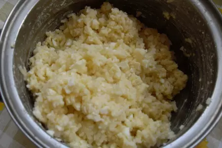 Пирожки с рисом и яйцом: шаг 14