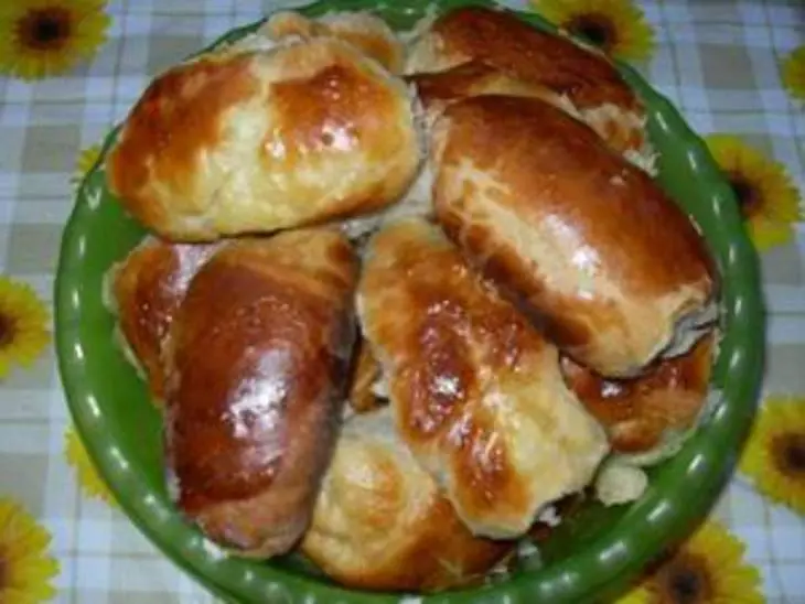 Пирожки с рисом и яйцом: шаг 21