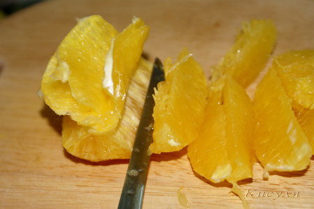 Тефтельки из говядины с яблоком в апельсиновом соусе: шаг 3