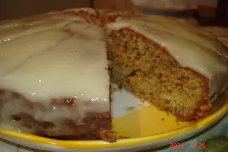 Морковный пирог для мартовского зайца: шаг 14