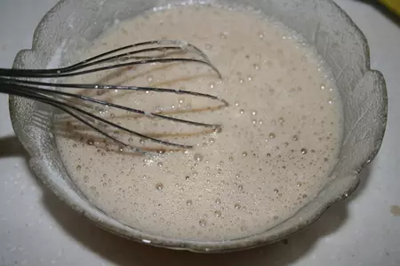 Бисквитный мокрый пирог, с конфетно-сливочным вкусом: шаг 2
