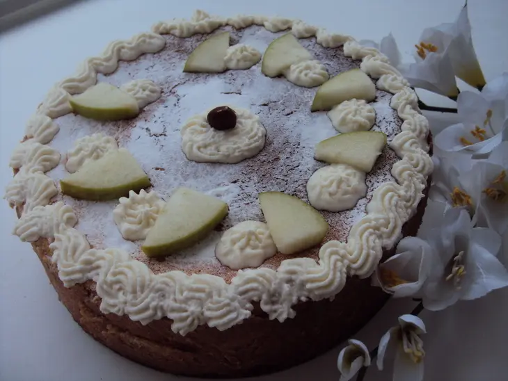 Нормандский яблочный пирог (tarte normande aux pommes): шаг 11