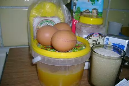 Медовик-любимый торт из детства: шаг 1