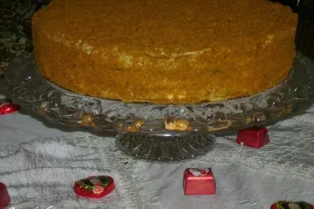 Медовик-любимый торт из детства: шаг 8