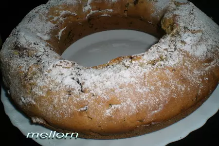 Сметанный кекс с шоколадом и черносливом: шаг 7