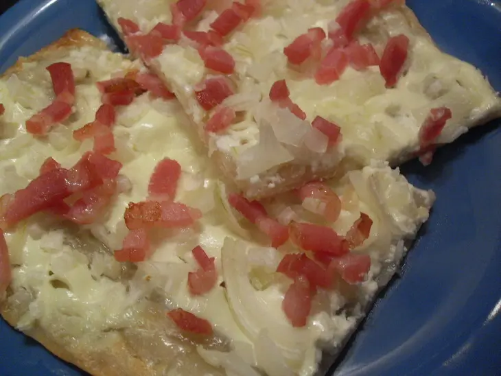 Пламенный пирог (flammkuchen): шаг 3