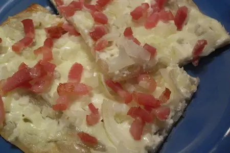Пламенный пирог (flammkuchen): шаг 3
