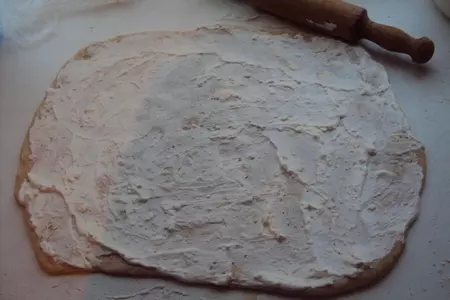 Коричные булочки с крем-чизом (cream cheese cinnamon rolls): шаг 5