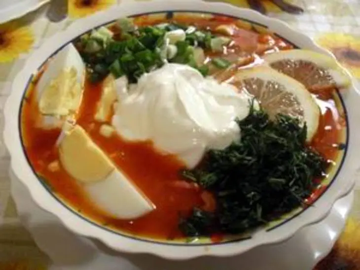 Соляночка домашняя с курицей: шаг 19