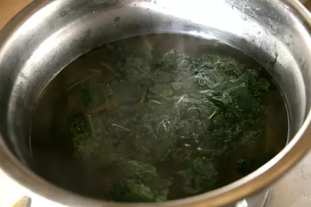 Желе из зеленого чая с мятой: шаг 3