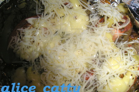Запеченные овощи в картофельной лодочке: шаг 5