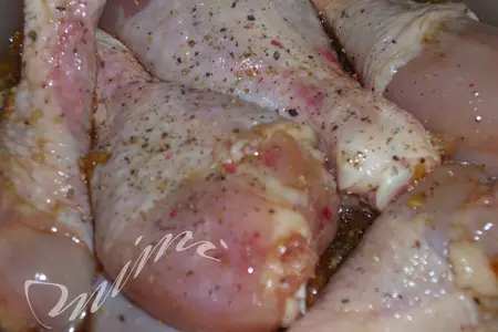 Куриные ножки в кунжуте: шаг 2
