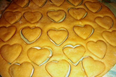 Печенье «любящие сердца»: шаг 3