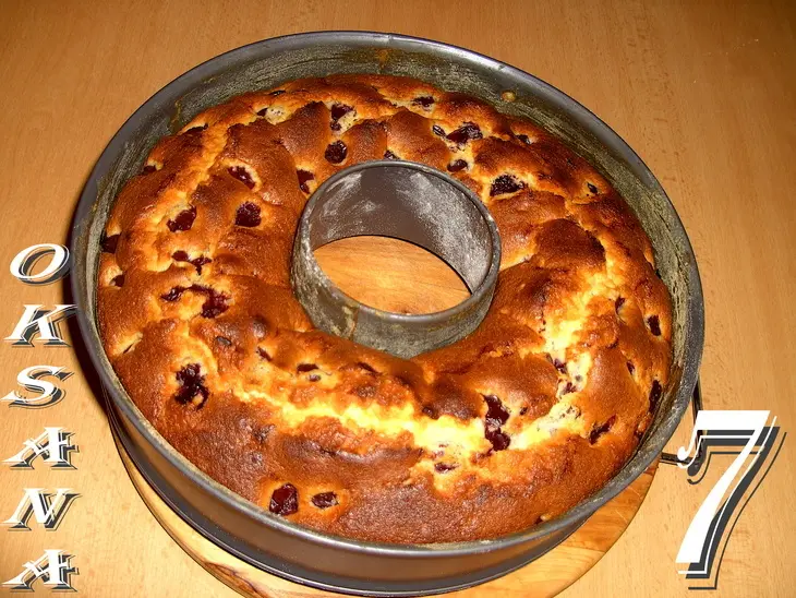 Вишнёвый кекс: шаг 7
