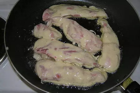 Молоки в кляре: шаг 3