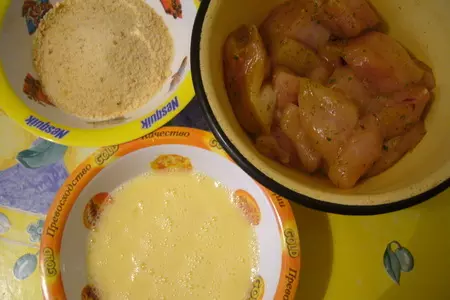 Филе куры с хрустящей корочкой: шаг 2