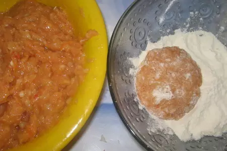 Ленивые голубцы из курицы жаренные.: шаг 5