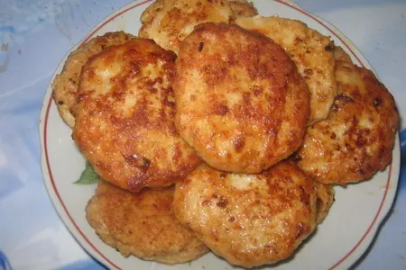 Ленивые голубцы из курицы жаренные.: шаг 8
