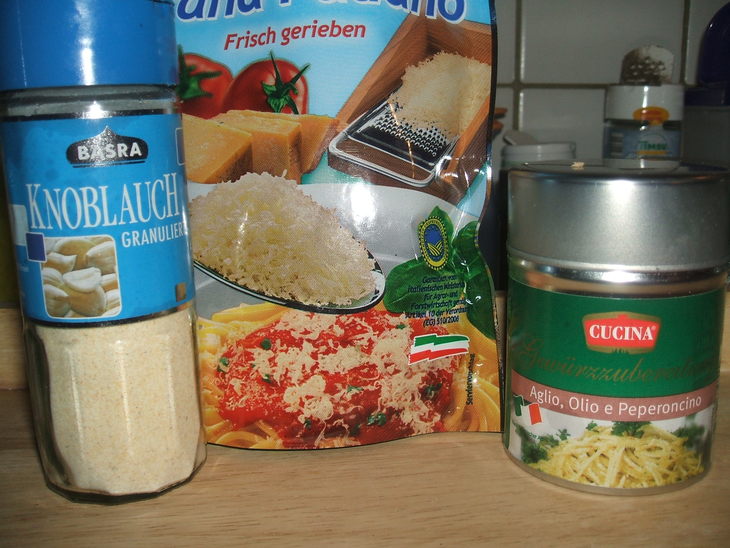 Спагети по итальянски с рыбой: шаг 1