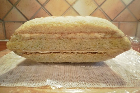 Торт подушка, фисташковый масляный бисквит, swiss meringue buttercream: шаг 32