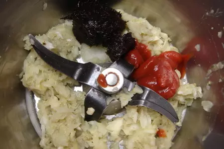 Куриная грудка, фаршированная свити и курагой, приготовленная на пару.: шаг 5