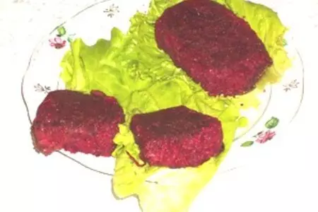 Свекольные котлеты с орехами постные: шаг 6