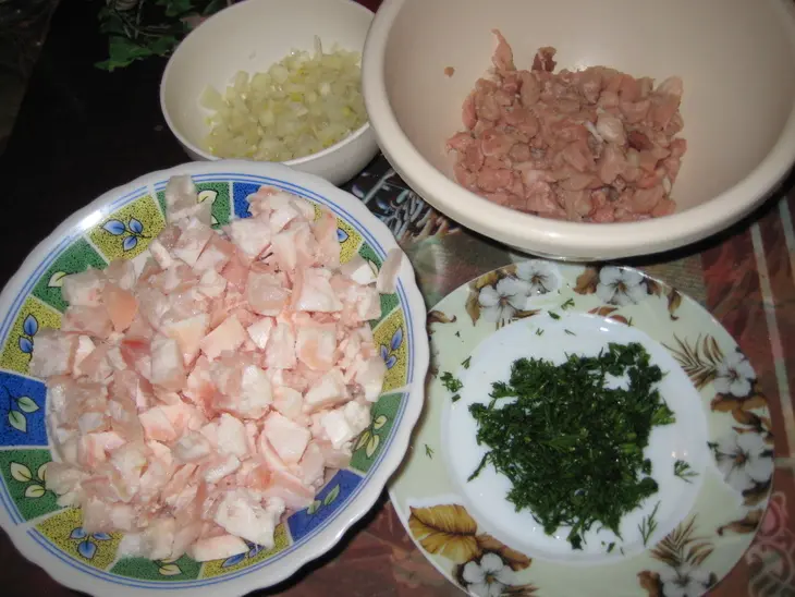 Рыбно-мясной дуэт: шаг 1