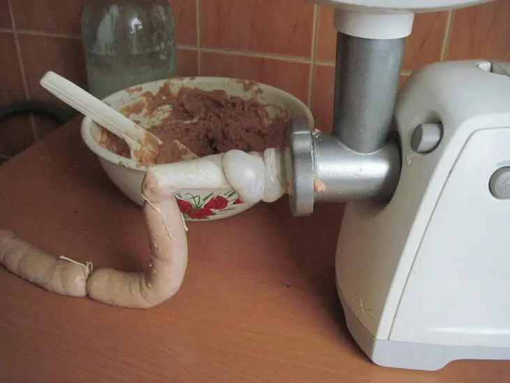 Сосиски молочные: шаг 2