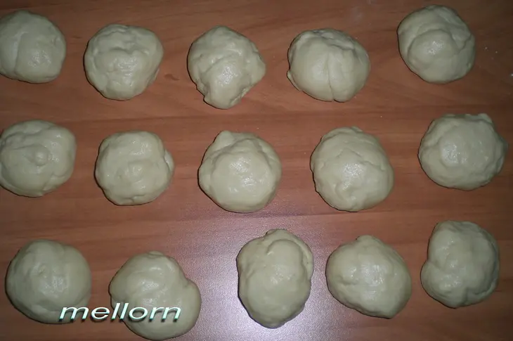 Булочки с кунжутом: шаг 4