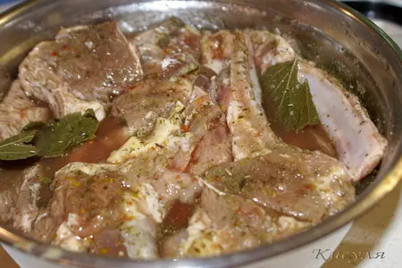 Баранья корейка запечённая с овощами: шаг 1