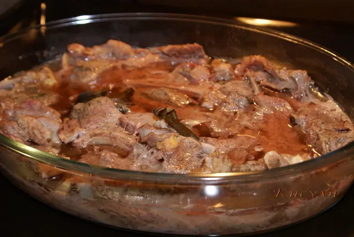Баранья корейка запечённая с овощами: шаг 3