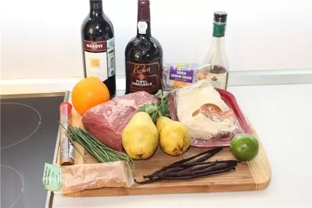 Tenderloin на фуагра под соусом порто: шаг 1