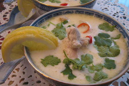 Суп куриный на кокосовом молоке: шаг 3