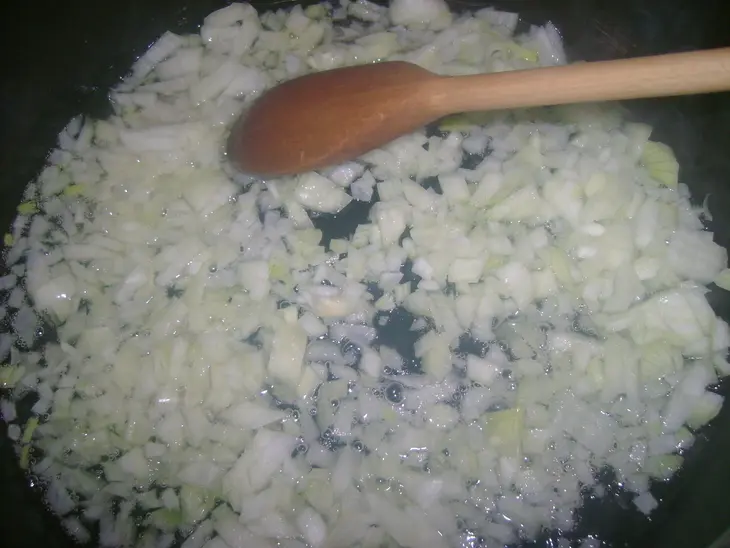 Плов из ачара с грибами: шаг 2