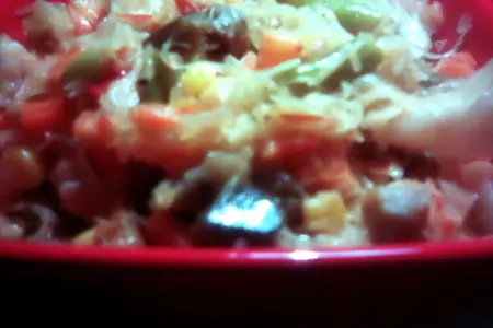 Капуста, тушеная с овощами: шаг 6