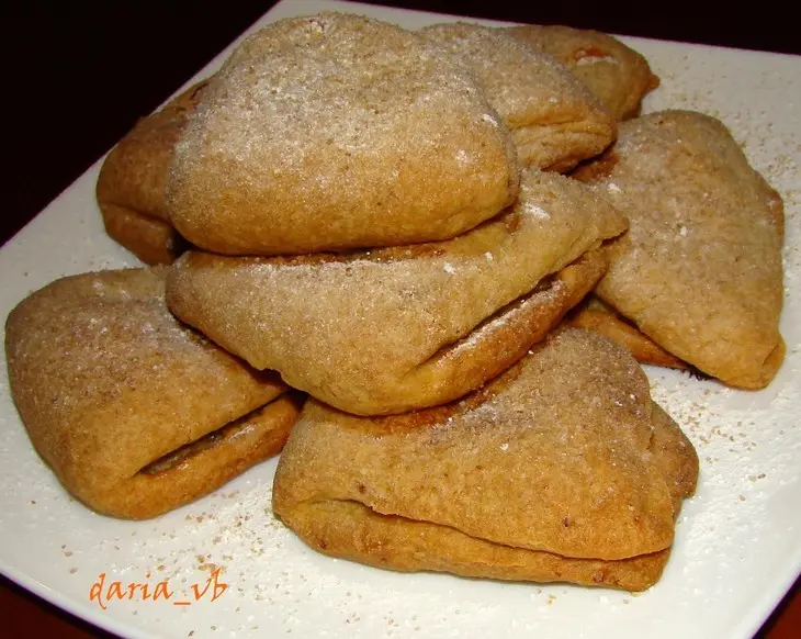 Творожные слойки с ломтиками ананаса: шаг 13