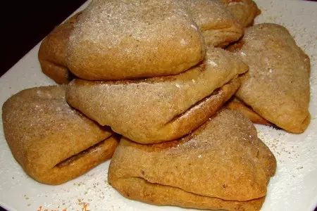 Творожные слойки с ломтиками ананаса: шаг 13