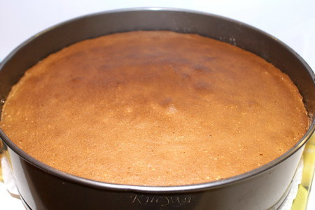 Торт "миндально-персиковый блюз": шаг 5