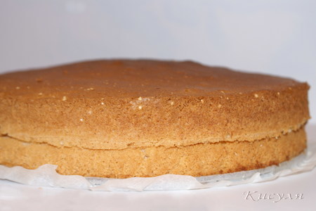 Торт "миндально-персиковый блюз": шаг 6