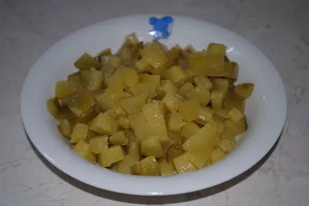 Постный пирог "кузнечик-огуречик": шаг 7