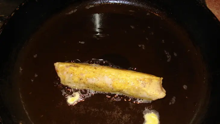 Отбивные с черносливом сыром и грибами: шаг 6